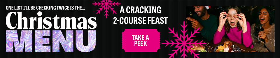 Festive menu at Old Ball